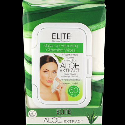 60ct Bamboo Facial cleansing wipes