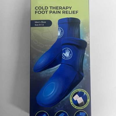 Cold theapy foot pain relief