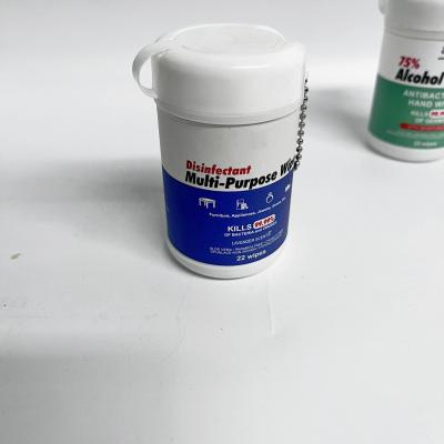 Disinfectant hand wipes 