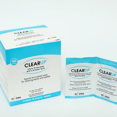 Eyelid wipes