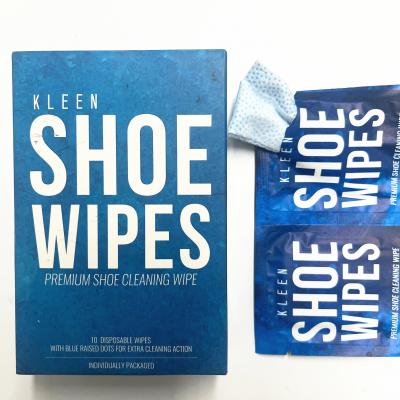 Individual pack sneaker wipes 