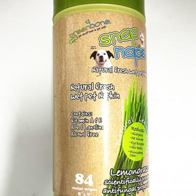 Large canister pet wipes 