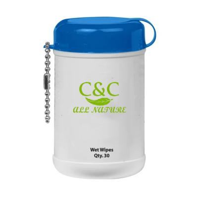 Mini canister wipes