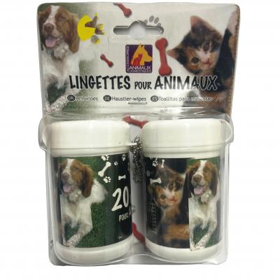 Mini pet wipes Blister shell packed 