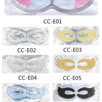 Nourishing anti-wrinkles shaped eye mask 